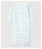 Babies' Starry Organic Cotton Jumpsuit/Sleeping Bag MARSHMALLOW white/GRIS grey