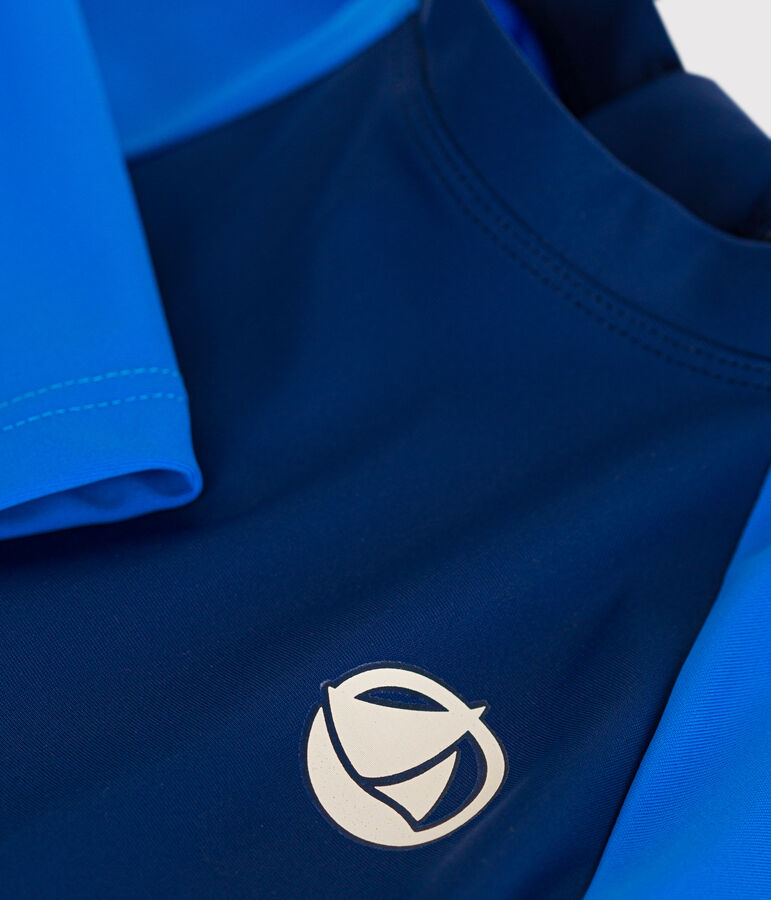 Babies' UV-protect swimming T-shirt blue/blue