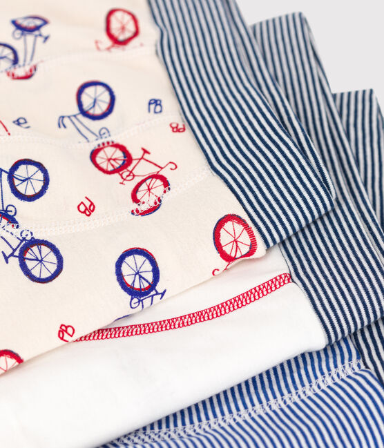 Boys' Bike Themed Cotton Boxer Shorts - 3-Pack variante 1
