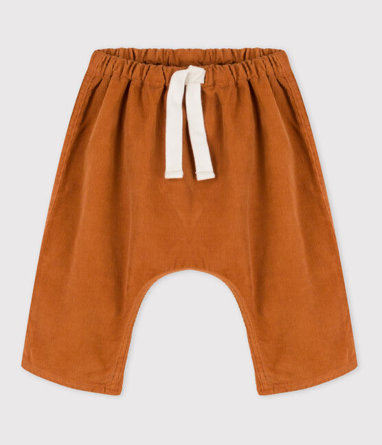 Babies' Corduroy Trousers ECUREUIL brown