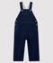 Unisex Baby's Long Denim Look Dungarees JEAN blue