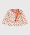 Babies' Patterned Quilted Tube Knit Cardigan AVALANCHE white/MULTICO