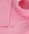 Children's plain cotton rollneck top pink