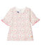 Baby Girls' Short-Sleeved Print Blouse white/multicolor