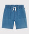 Boys' Light Denim Shorts DENIM CLAIR blue