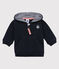 Babies' Fleece Hoodie ABYSSE blue