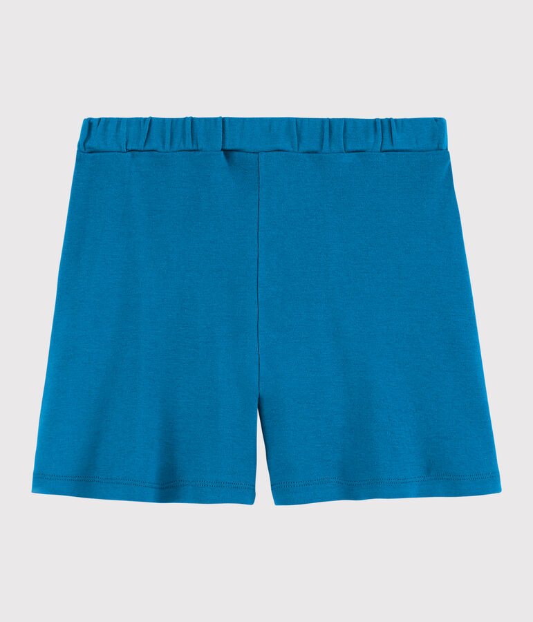 Girl's Cotton Shorts blue