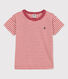 Boys' Striped Cotton T-Shirt