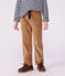 Children's straight corduroy trousers LATTE