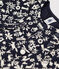 Girls' long-sleeved printed tube knit dress SMOKING blue/AVALANCHE