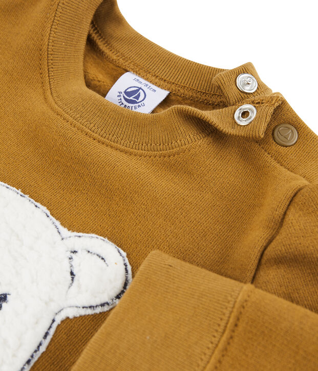Baby Boys' Fleece Sweatshirt brown