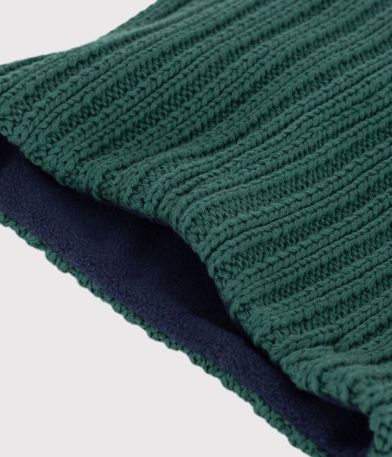 Children's fleece-lined knitted snood WILLOW