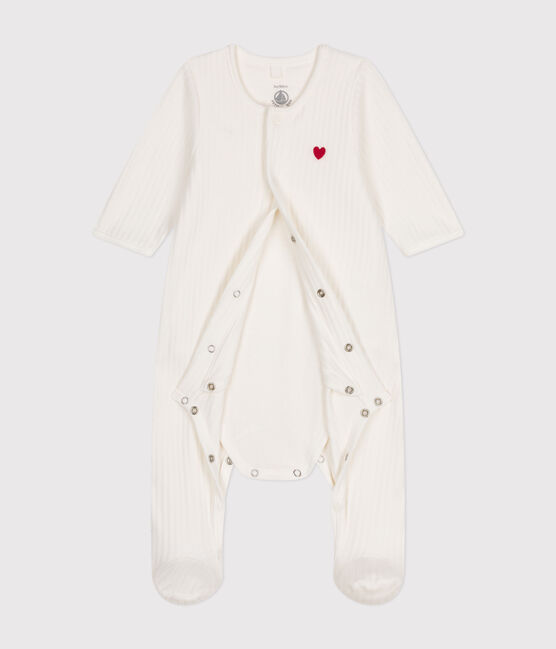 UNISEX VELOUR BODYJAMAS MARSHMALLOW white