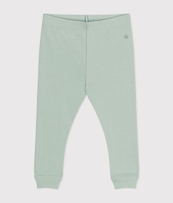 Babies' Cotton Leggings HERBIER green