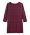 Women's Long-Sleeved Dress SMOKING blue/SIGNAL red