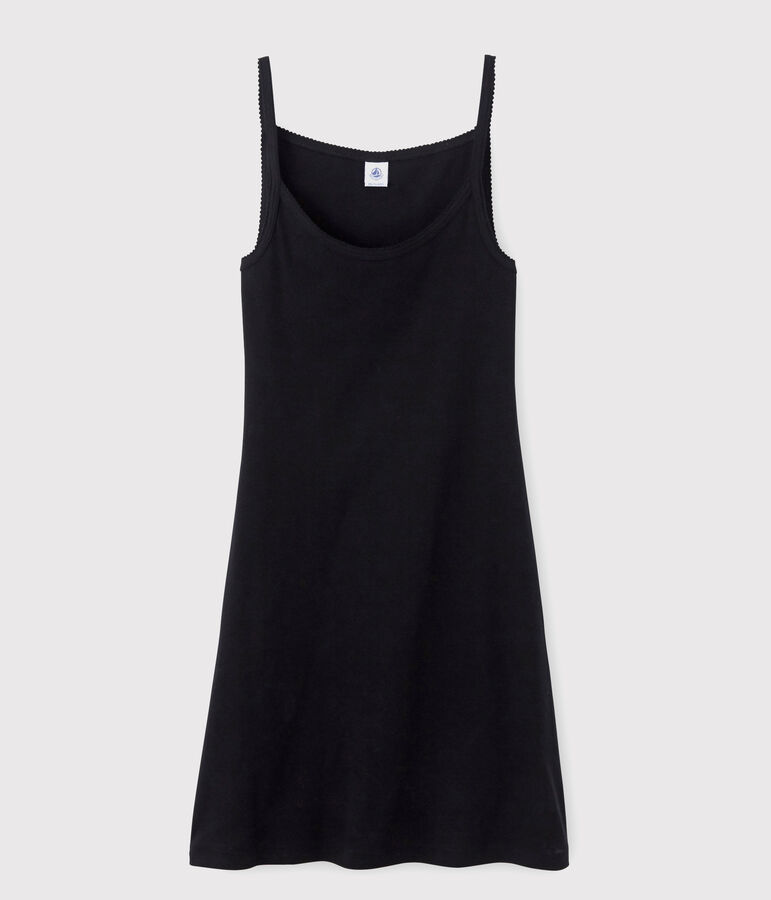 Women's strappy dress NOIR black