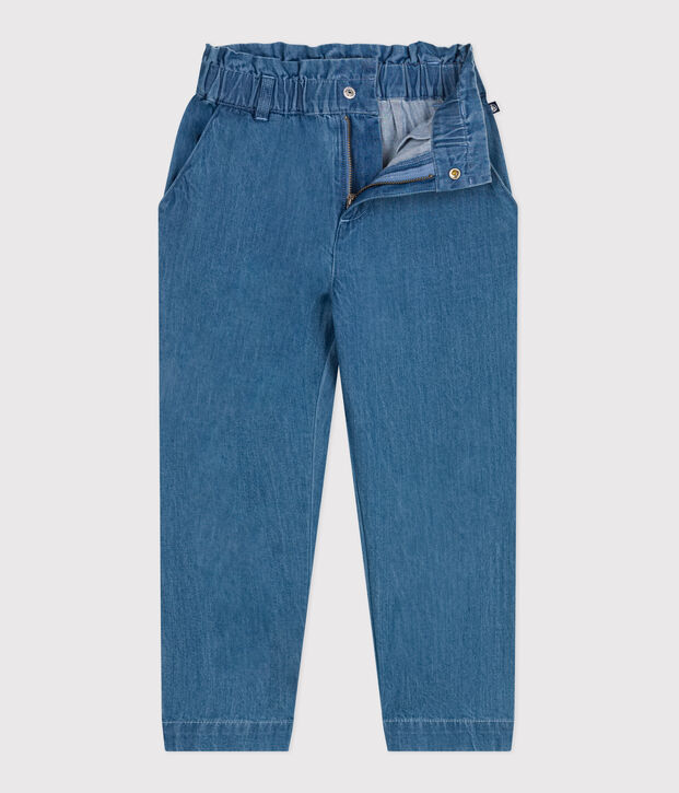 Children's denim trousers blue