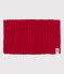 Babies' Knit Snood with Recycled Fleece Lining STOP