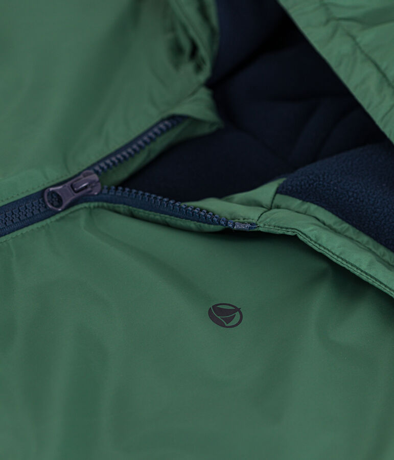Boys' Warm Windbreaker green