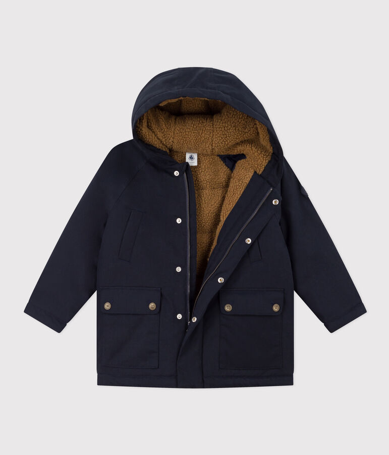 Children's unisex parka blue