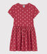 Girls' Cotton Print Dress
