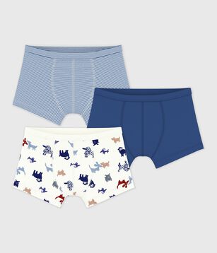 Lot de 4 boxers garçon petit bateau