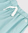 Boys' Wide-Leg Cotton Serge Trousers BOB green
