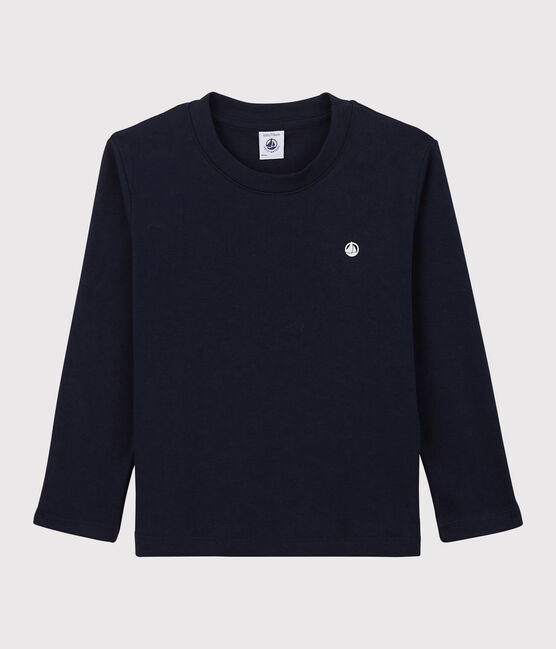 Children's Unisex Cotton T-Shirt SMOKING blue