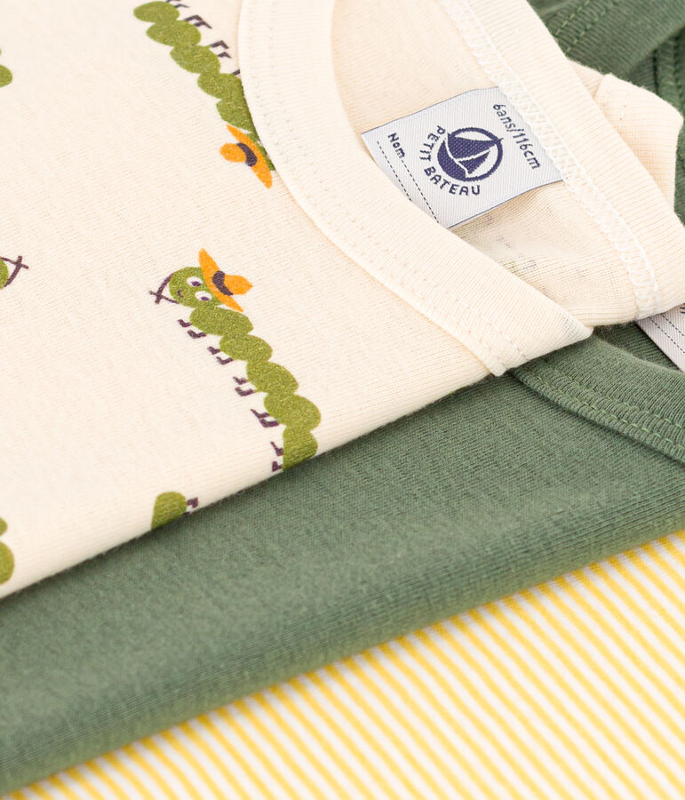 Children's Short-Sleeved Cotton T-shirts - 3-Pack variante 1