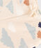 Babies' Printed Fleece Trousers AVALANCHE white/MULTICO