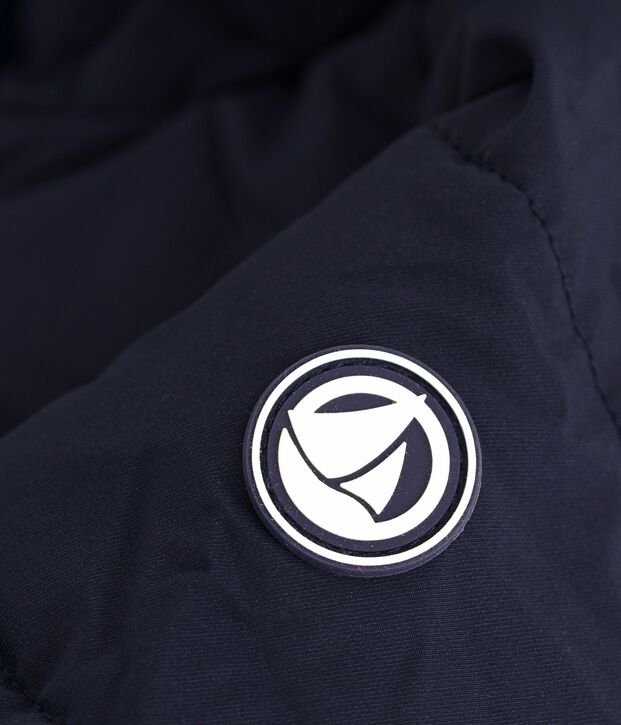 Babies' puffer jacket in plain polyester SMOKING