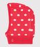 Unisex Baby Balaclava SIGNAL red/MARSHMALLOW white