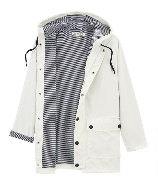 Unisex iconic raincoat MARSHMALLOW white