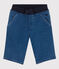Boys Denim Bermuda Shorts DENIM BLEU DELAVE blue