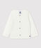 Babies' Cotton Cardigan MARSHMALLOW white