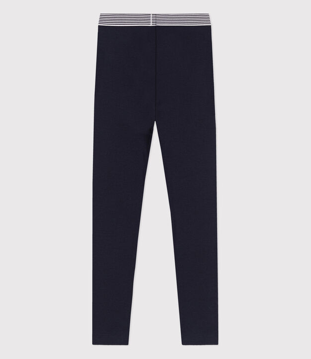 Girls' Cotton and Elastane Jeggings SMOKING