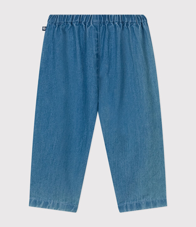 Babies' Light Denim Trousers blue