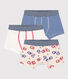 Boys' Bike Themed Cotton Boxer Shorts - 3-Pack