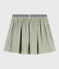 Girls' Cotton Gauze Skirt HERBIER green