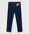 Girls' slim fit denim trousers DENIM BRUT blue