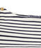 Robe marinière femme en jersey lourd COQUILLE beige/SMOKING blue