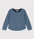 Boys' long-sleeved tube knit T-shirt
