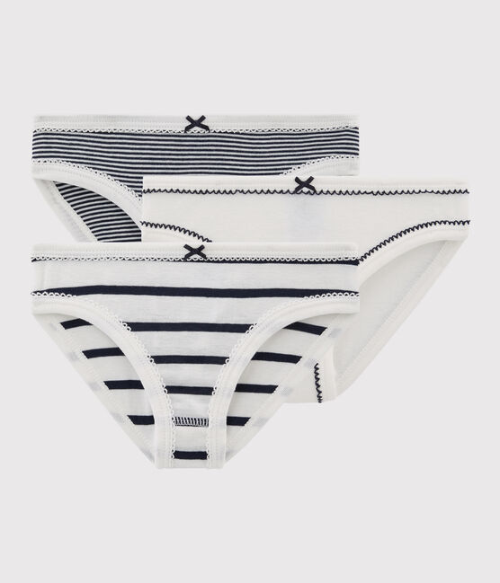 Girls' Striped Knickers - 3-Pack variante 1