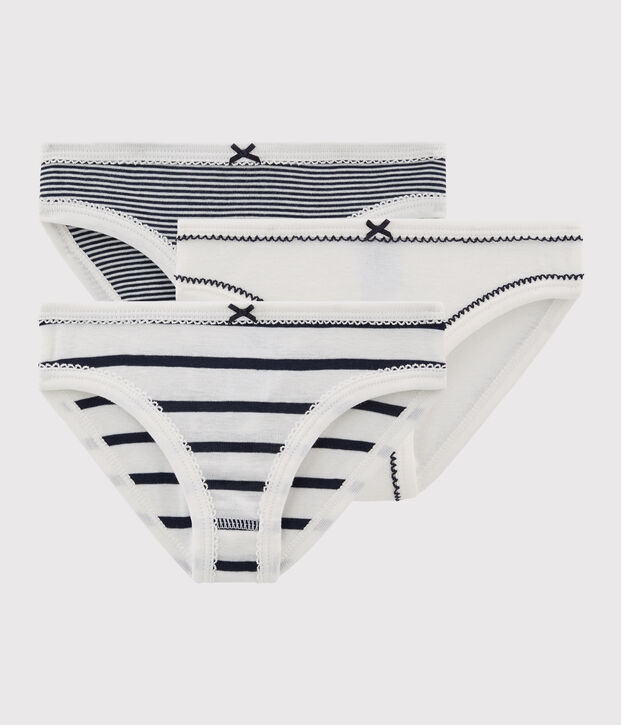Girls' Striped Knickers - 3-Pack multicolor