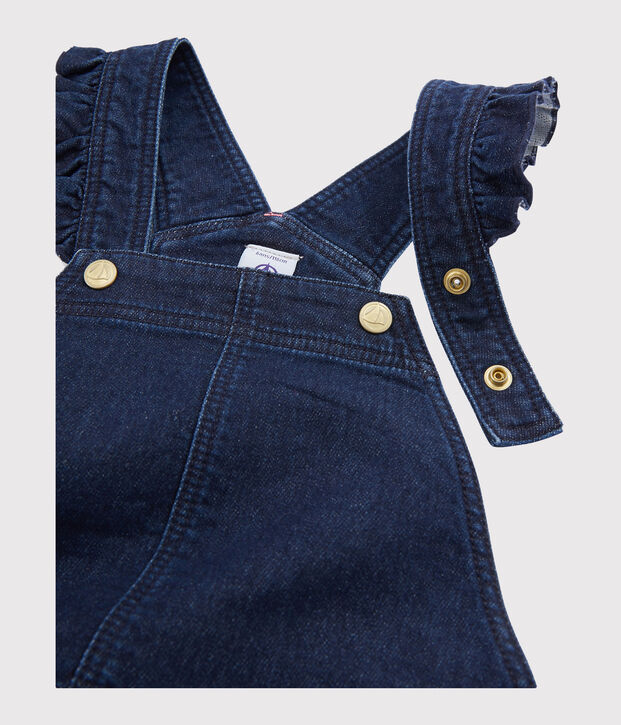 Girls' Dungaree Dress blue