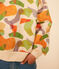 Children's Printed Fleece Sweatshirt AVALANCHE white/MULTICO