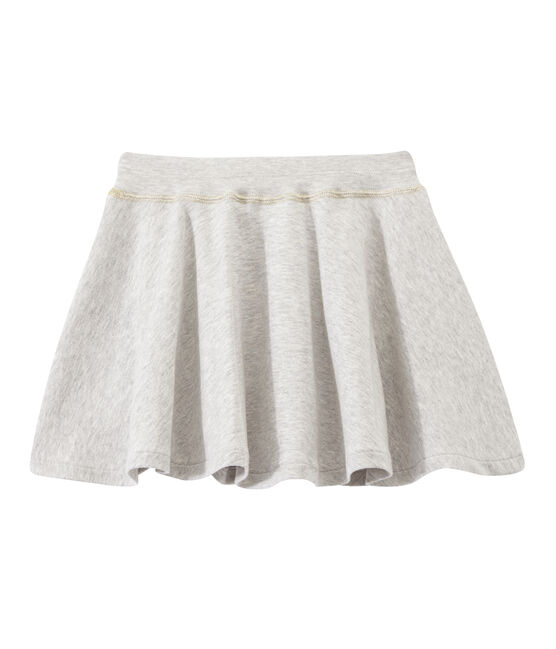 Girl's skater skirt BELUGA CHINE grey