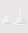 Girls' White Padded Bra ECUME white