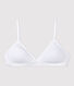 Girls' White Padded Bra