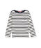 Sweatshirt COQUILLE beige/ABYSSE blue